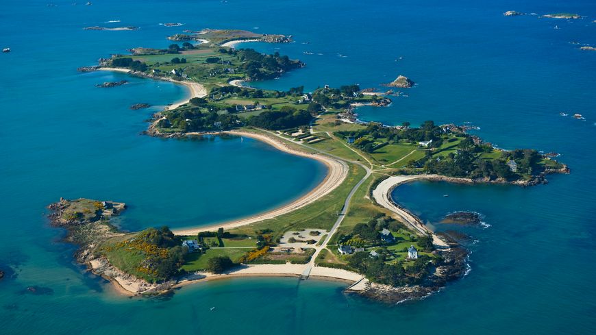 Île d'Arz - Vue aérienne